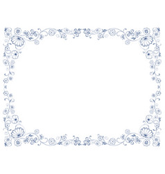 Frame Decoration Flowerstendrils