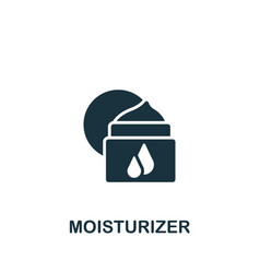 Moisturizer Icon Monochrome Simple Sign From