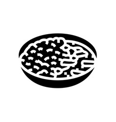 Massaman Curry Thai Cuisine Glyph Icon