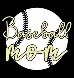 Baseball Mom