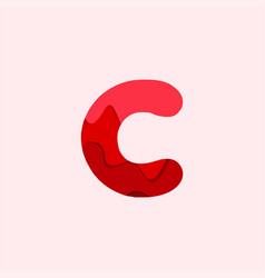 C Blood Font Template Design