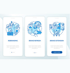 Brand Implementation Onboarding Mobile App Page