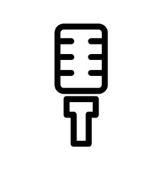 An Old Hand Mic Icon Or Microphone For Singer