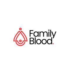 Family Blood Drop Donate Donation Parent Child