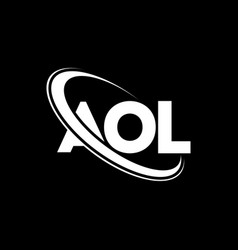 Aol Logo Letter Letter Logo Design