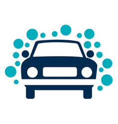 Car With Bubbles Icon