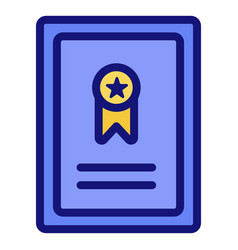 Graduation Ribbon Icon