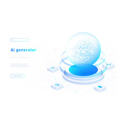 Ai Generator White Poster