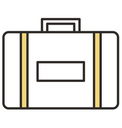 Luggage Bag Icon For Travel And Trip Design