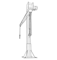 Davit Or Crane For Boat