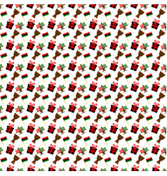 Kwanzaa Seamless Pattern African American Holiday