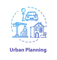 Urban Planning Concept Icon Housing Business