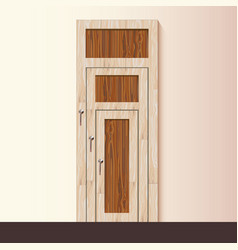 Design Of Wooden Door For Advertising