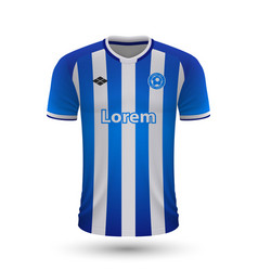 Realistic Soccer Shirt Real Sociedad 2022 Jersey