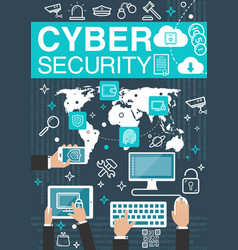 Cyber Security Internet Poster