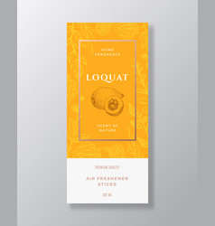 Loquat Home Fragrance Abstract Label