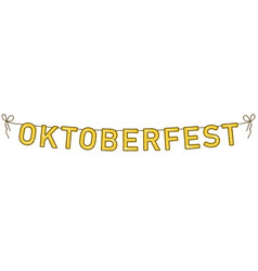 Oktoberfest Garland Party Bunting Letters