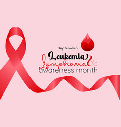 Design Concept Of Leukemia And Lymphoma Awareness