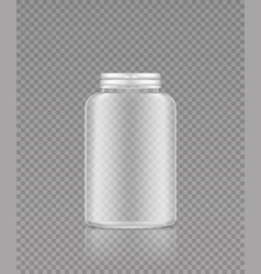 Empty Transparent Plastic Bottle Mockup