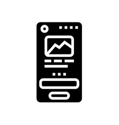 Mockup Ux Ui Design Glyph Icon