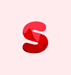 S Blood Font Template Design