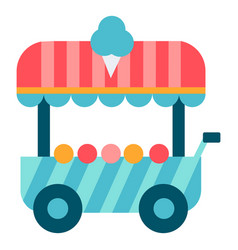 Carnival Ice Cream Cart Color