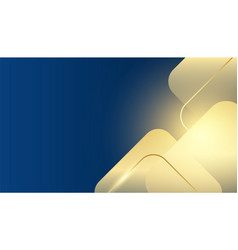 Abstract Blue And Gold Background