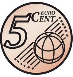 Five Euro Cent Coin