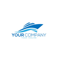 Modern Marine Ship Or Boat Logo Design