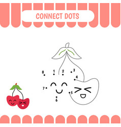 Connect Dots Game For Kids Cherry