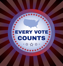 Every Vote Counts Banner