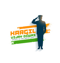 Kargil Vijay Diwas Background With Patriotic