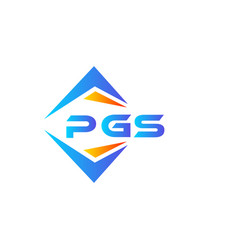 Pgs Abstract Technology Logo Design On White