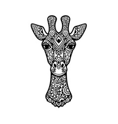 Giraffe Mandala