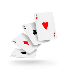 Set Of Four Aces Deck Of Cards