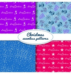 Simple Christmas Seamless Paterns