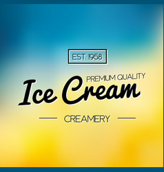 Ice Cream And Frozen Yogurt Logo