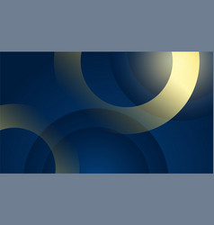 Abstract Blue And Gold Background