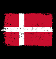 Grunge Flag Of Denmark