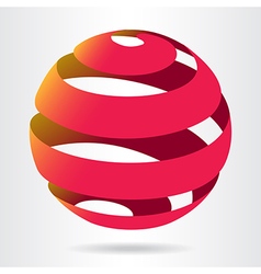 Ribbon Ball Sphere