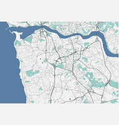 Vila Nova De Gaia Map Administrative Area