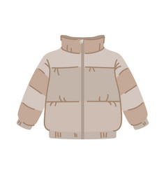 Grey Kid Jacket Cartoon