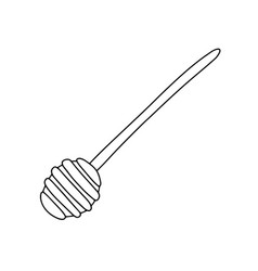 Doodle Honey Dipper Isolated