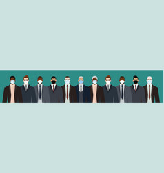 Group Of Diverse Businessman Men Of Adult