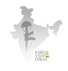 Kargil Vijay Diwas Patriotic Poster With Nation