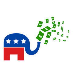 American Stimulus Money Package Flat Icon