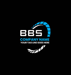 Bbs Letter Logo Creative Design With Graphic