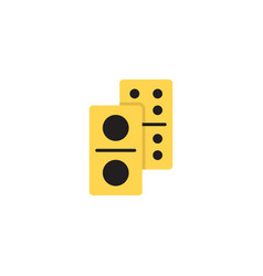 Domino Dice Line Icon Linear Style Sign