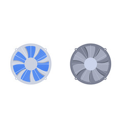 Industrial Electric Fan Or Ventilation On White