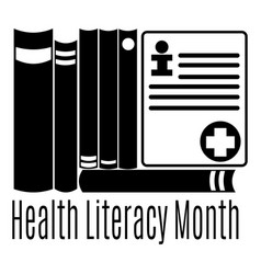 Health Literacy Month Idea For Poster Banner